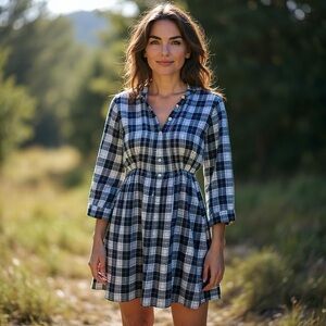 PINK Victoria’s Secret Plaid Tunic